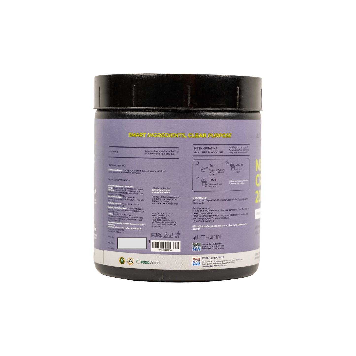 MESH Creatine 200