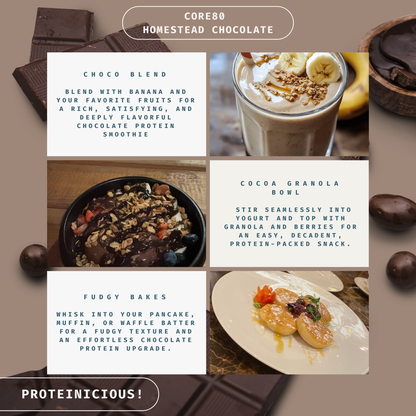 recipe+Homestead Chocolate Cream