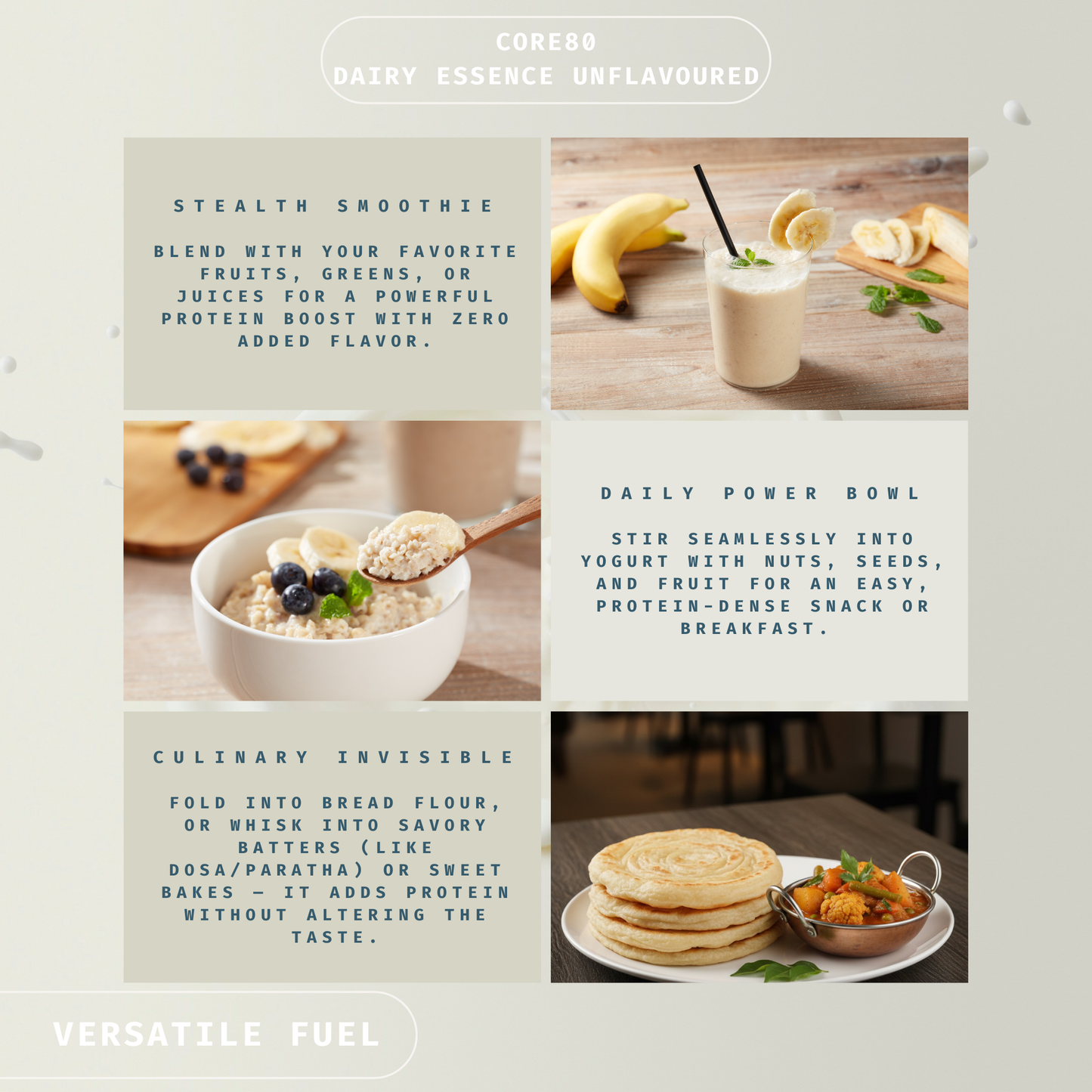 recipe+Dairy Essence Unflavoured