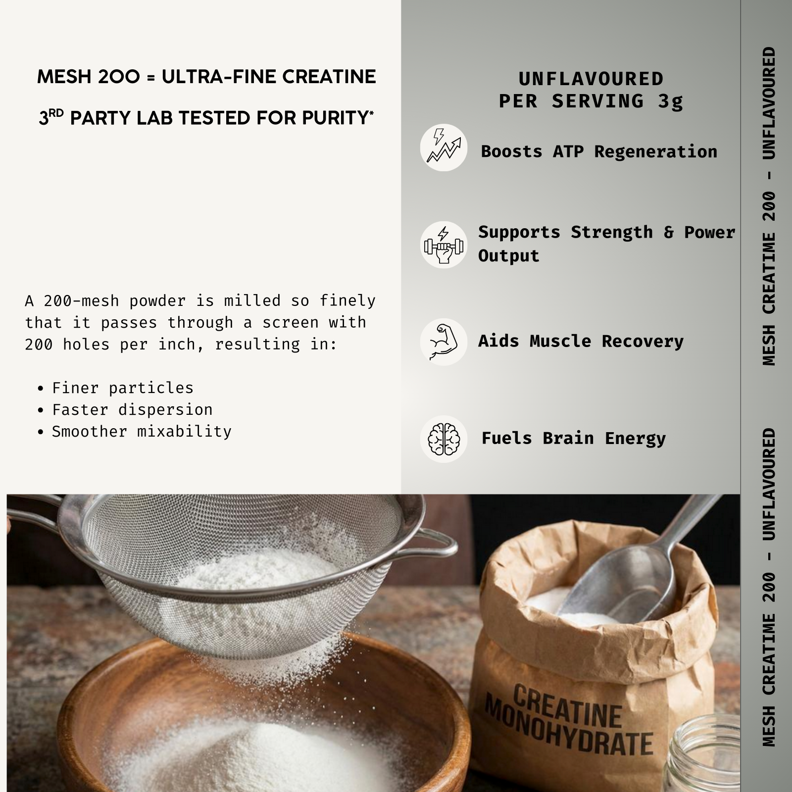 info+unflavoured creatine